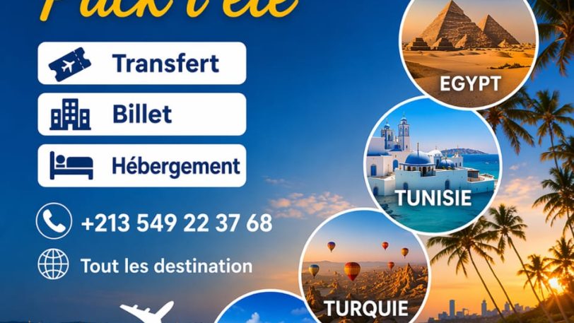 Voyage À LA CARTE– PACK ÉTÉ avec Ortak Travel !