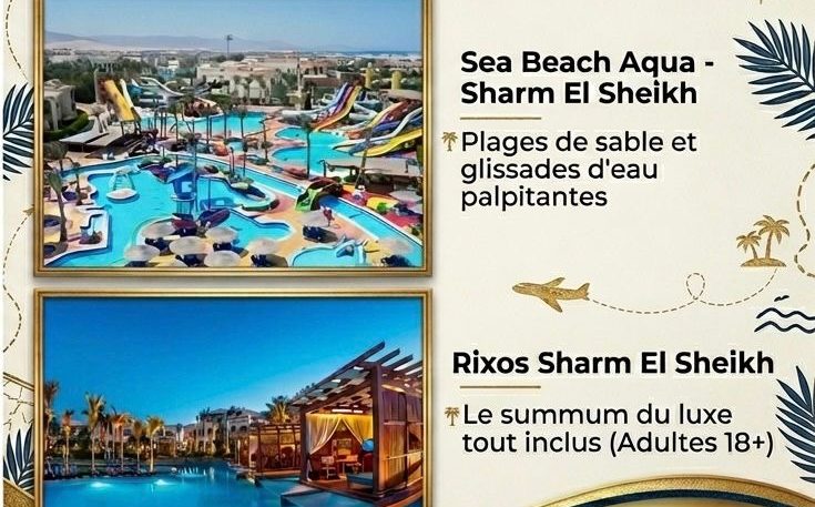 Alternative view of PACK Égypte -Combinée le Caire & Sharm el Sheikh ( Juillet /aout /septembre)